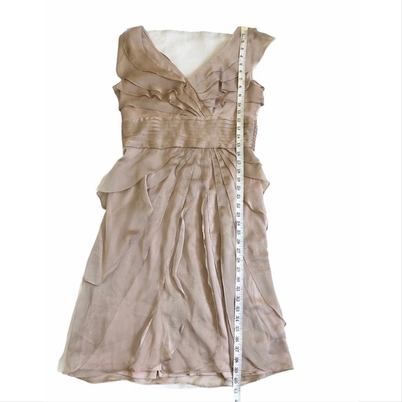 Adrianna Papell Tiered Chiffon Dress - Picture 9 of 10